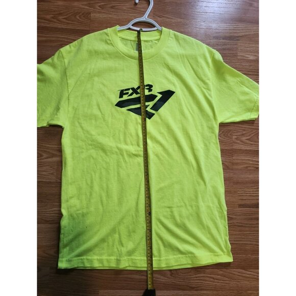 FXR T-Shirt Large Yellow Pre-Owned - Picture 4 of 7